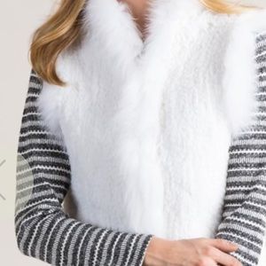 Overland rabbit fox vest size xs $250